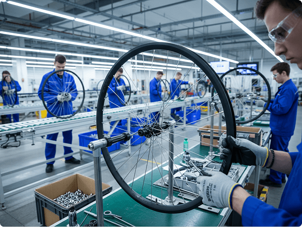 WHEEL BUILIDING PROCESS