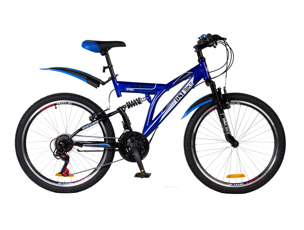 DSI 24" Dual Suspension 21-Sp GLAMOUR MTB Bike