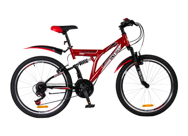 DSI 24" Dual Suspension 21-Sp GLAMOUR MTB Bike