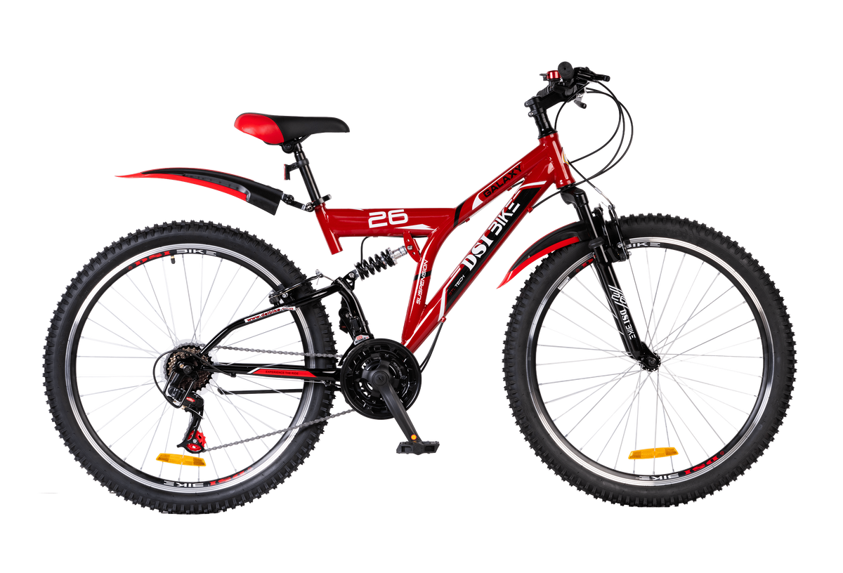 DSI 26" Dual Suspension 21-Speed GALAXY MTB Bike