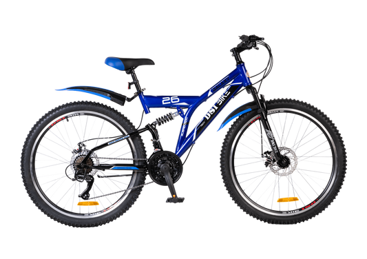 DSI 26" Dual Suspension Double Disc 21-Speed GALAXY MTB Bike