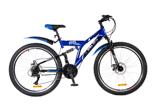 DSI 26" Dual Suspension Double Disc 21-Speed GALAXY MTB Bike
